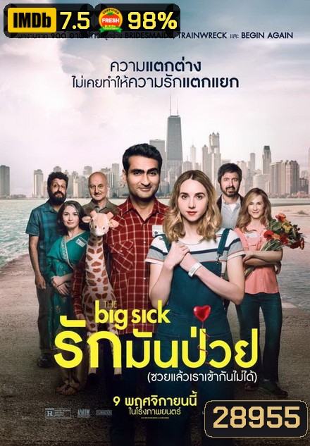 The Big Sick รักมันป่วย (ซวยแล้วเราเข้ากันไม่ได้)